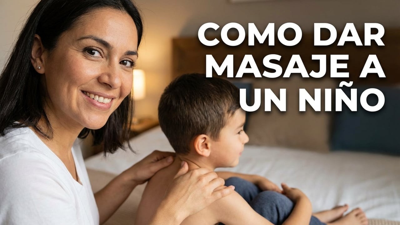 Técnicas de masaje para niños que todo padre debe saber
