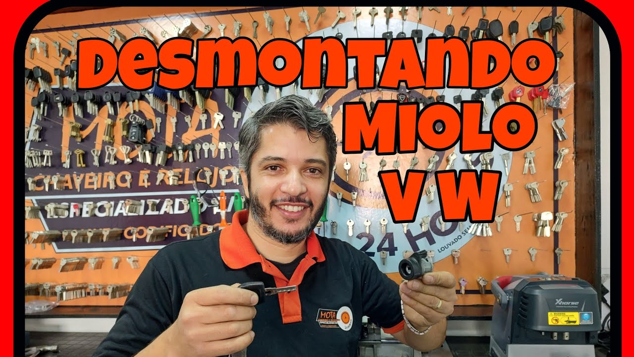 como desmontar miolo de ignição Volkswagen #gol #voyage #g4 #g5 #g6 #g7