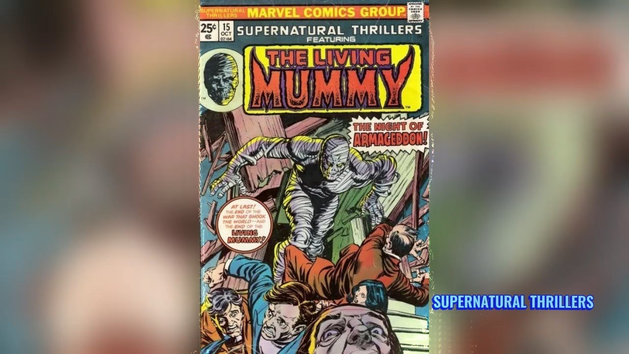 История комиксов Marvel: Supernatural Thrillers #15 (октябрь 1975 г.) 