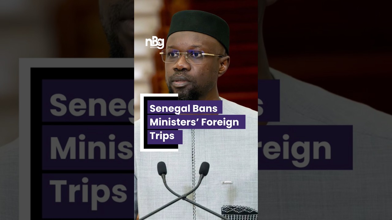 Ousmane Sonko bans non-essential foreign trips in Senegal over rising oil costs.