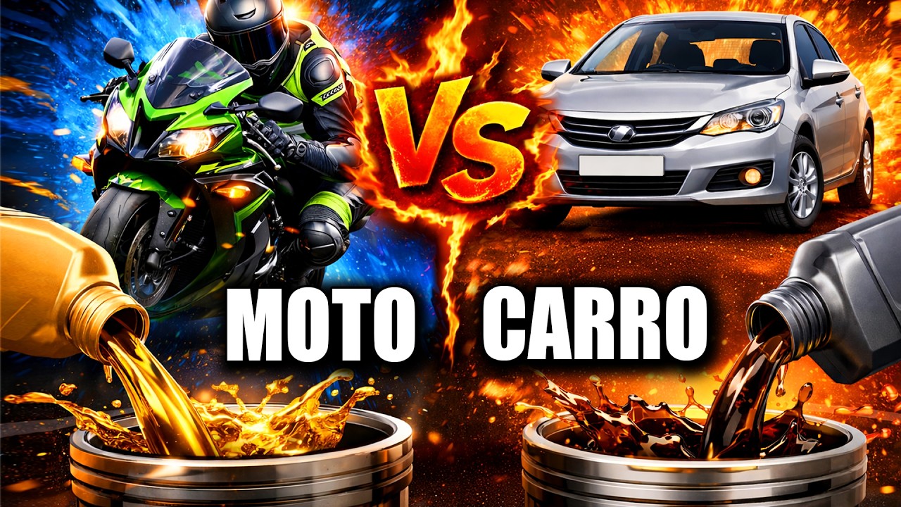 A verdade sobre usar Óleo de Moto em Carros - Tem benefícios?