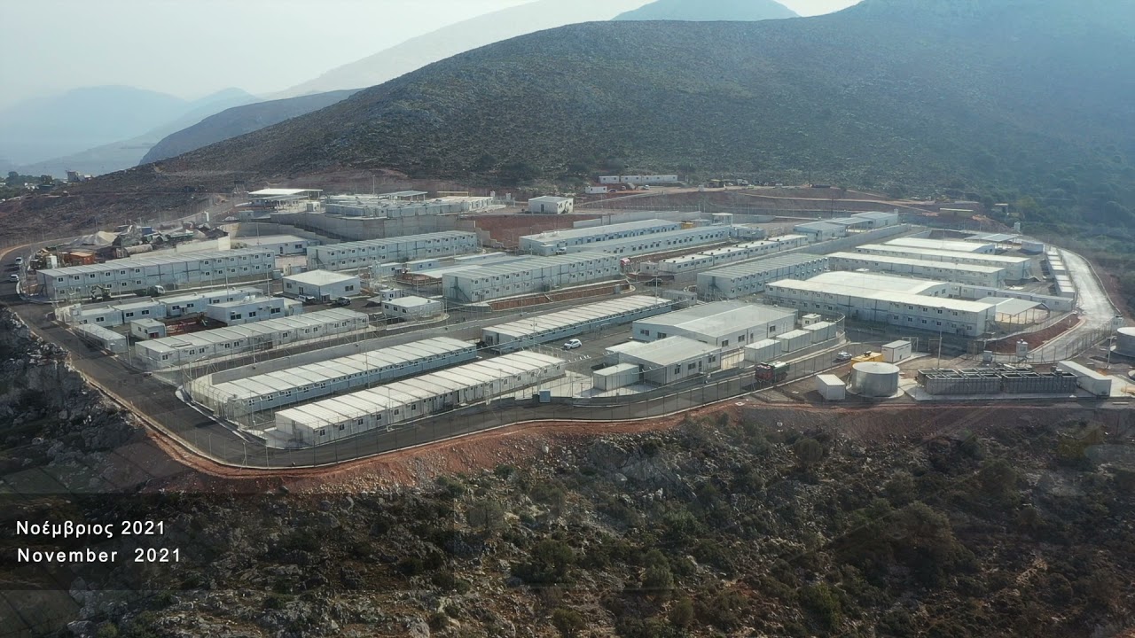 Inauguration of the new closed controlled access center of refugees and immigrants in Leros