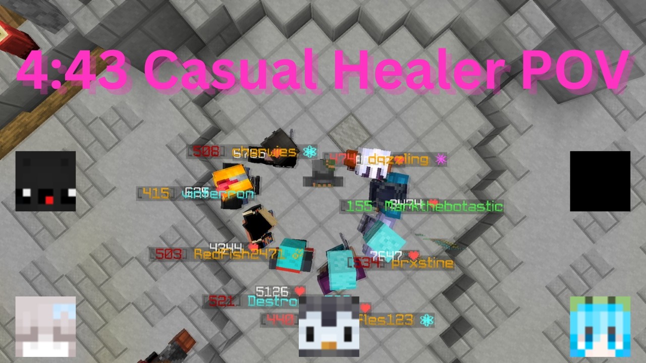 Casual 4:43 M7 S+ Healer POV | Hypixel Skyblock