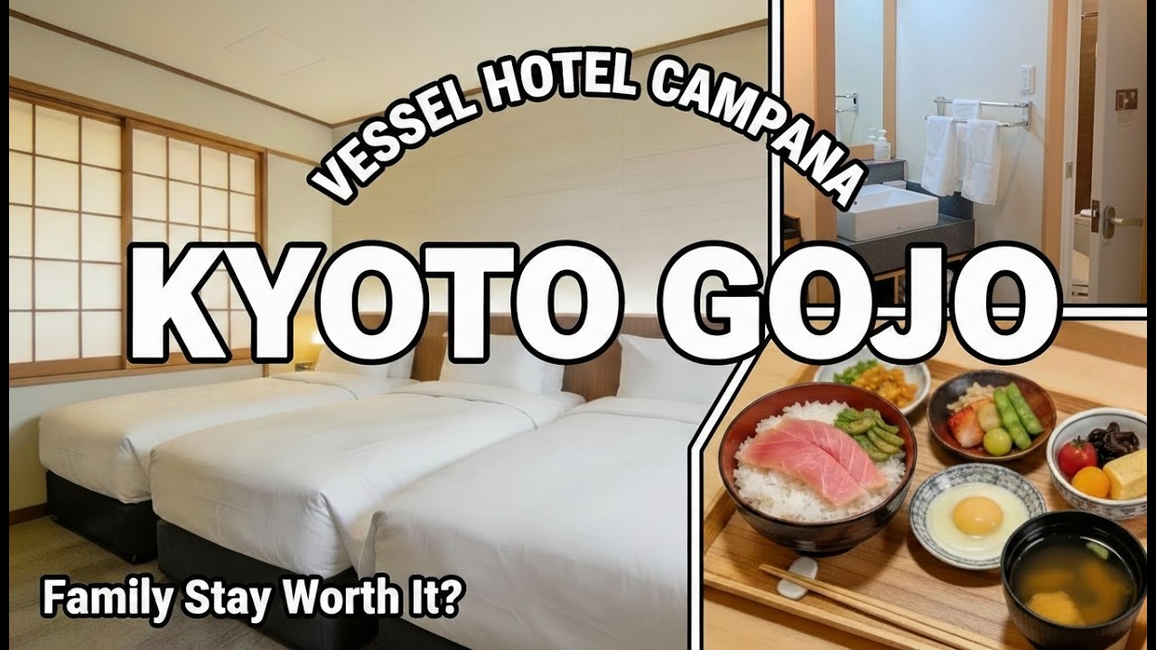 Kyoto Stay Vessel Hotel Campana Walkthrough & Buffet Breakfast