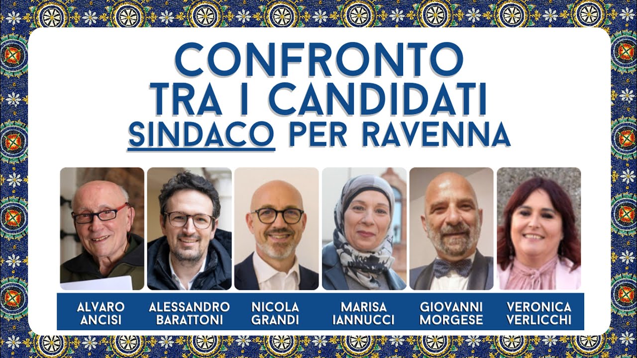 Confronto tra i CANDIDATI SINDACO di Ravenna, 11/04/25 🗳️ (