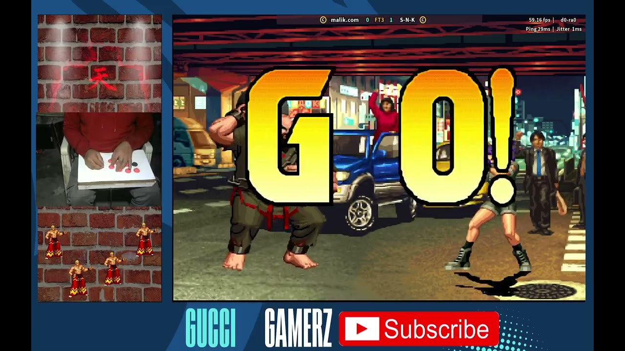 The King of Fighters 98 - S-N-K -VS- malik.com ( FT 3 ) #SNK#NeoGeo