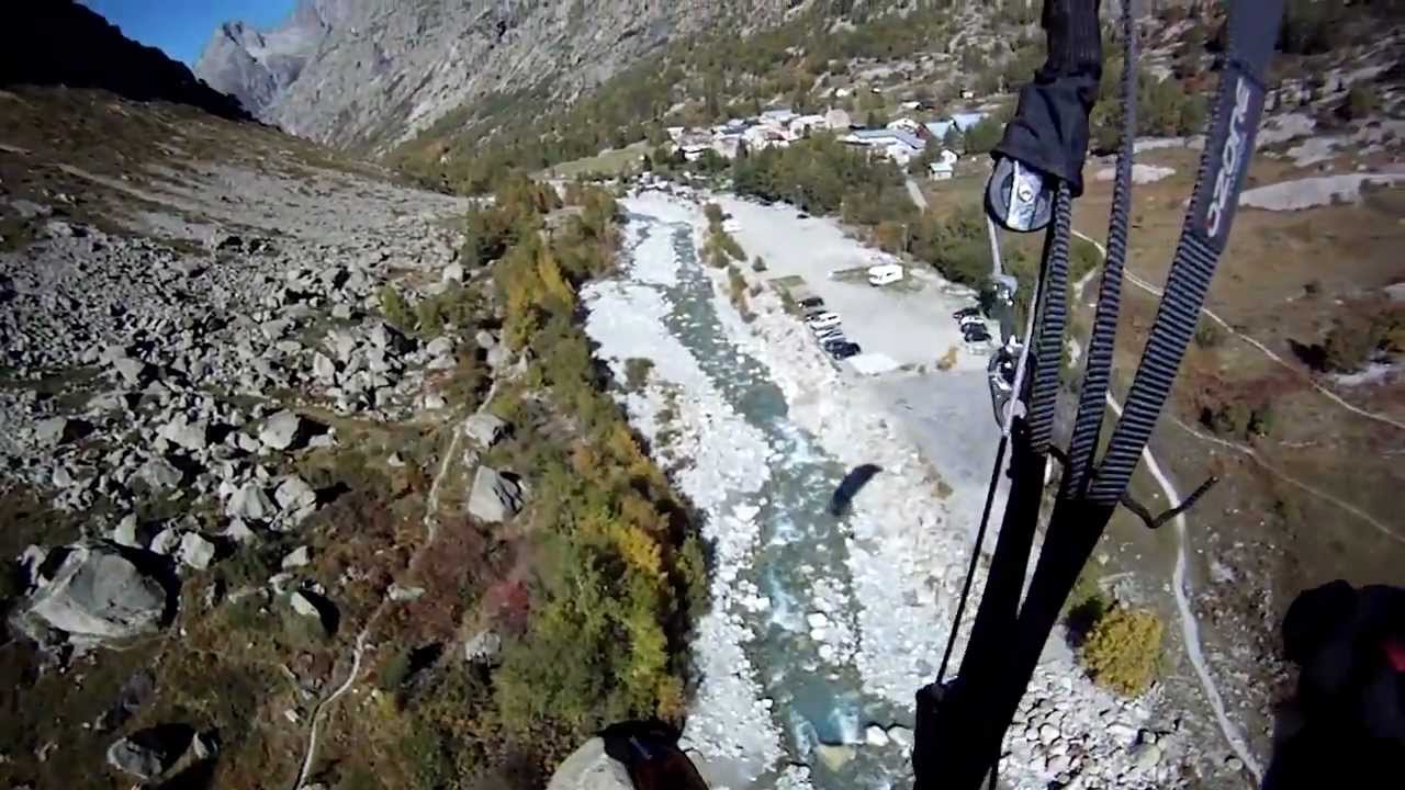 Paralpinisme au Dôme des Écrins