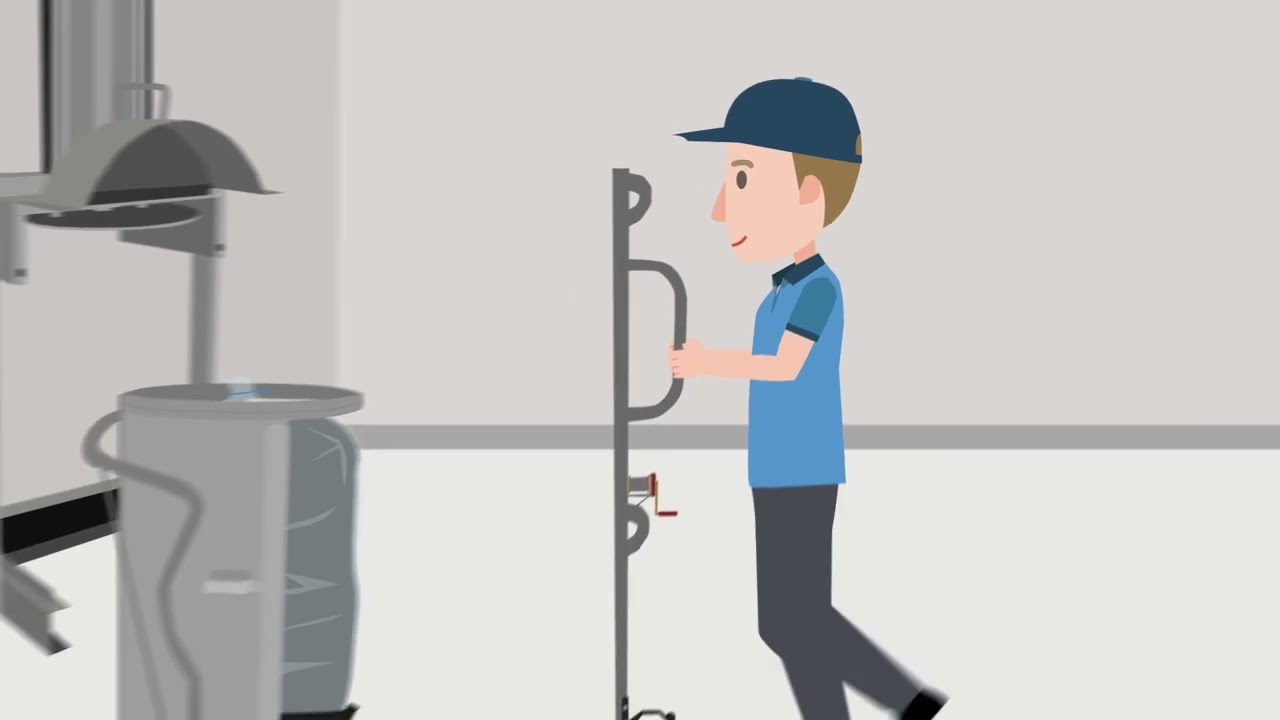Mil tek XP200S General Waste Compactor Training Animation HD