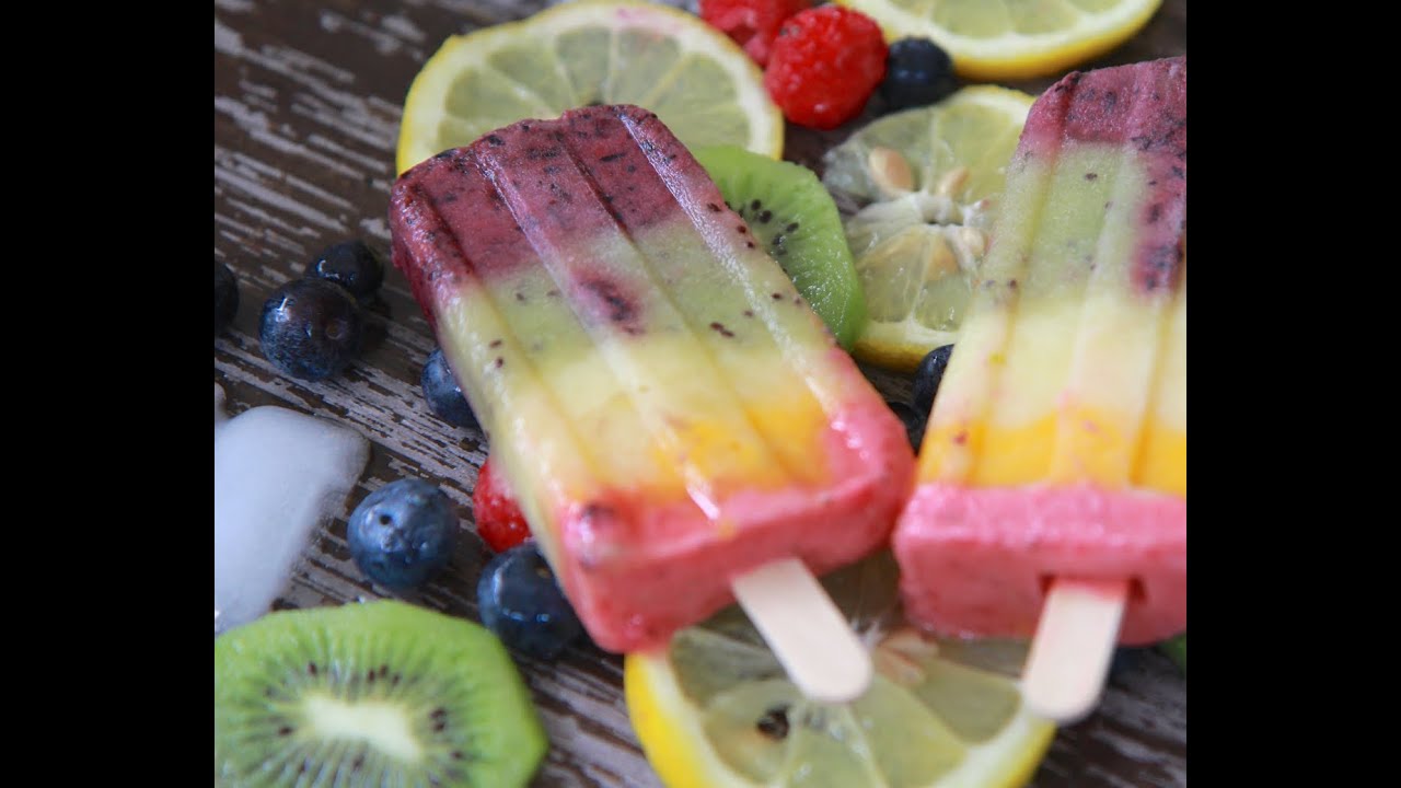 Rainbow Smoothie Popsicles + New Video Format