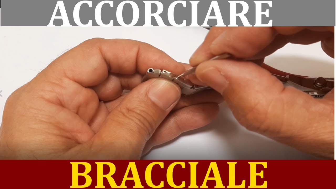 Come stringere il bracciale di un orologio - TUTORIAL