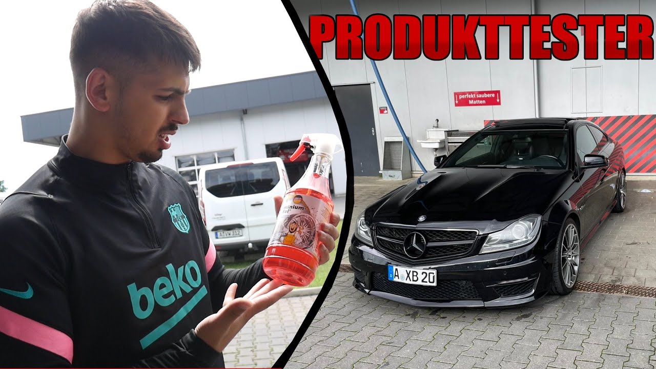 ICH TESTE  PFLEGE PRODUKTE FÜR MEINEN C63 AMG
