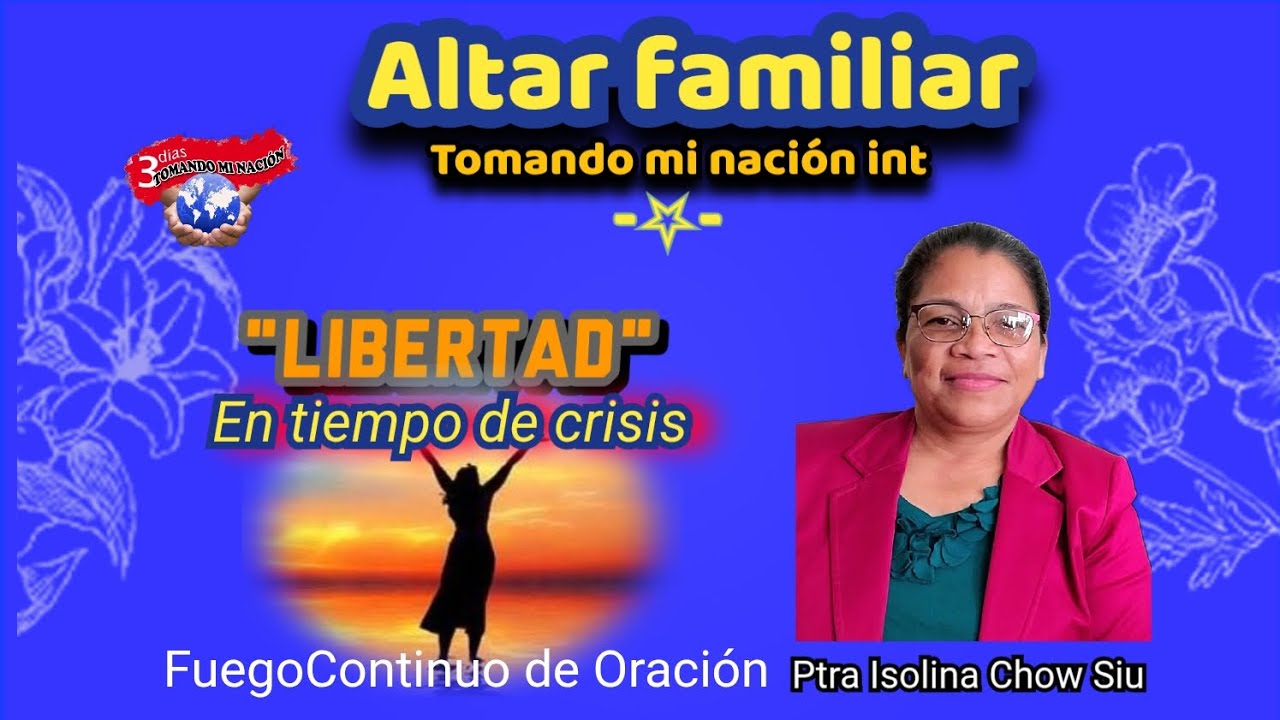 Libertad en tiempo de crisis. Altar familiar TMN Int. 