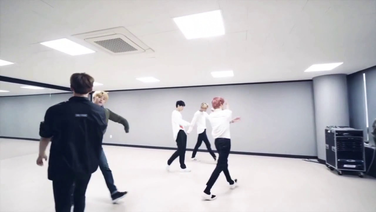 Nct U boss dance practice but baby don’t stop plays instead because I’m original like that