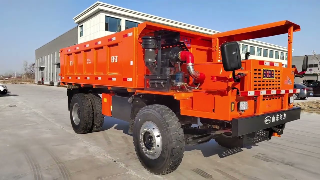 Wholesale Customized 25T Underground Mining Dump Truck with Powerful Powertrain System #miningtruck