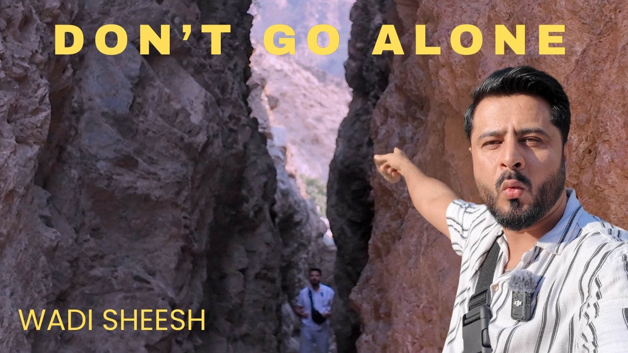 Don't Go Alone! Wadi Sheesh Hidden Canyon in Sharjah.