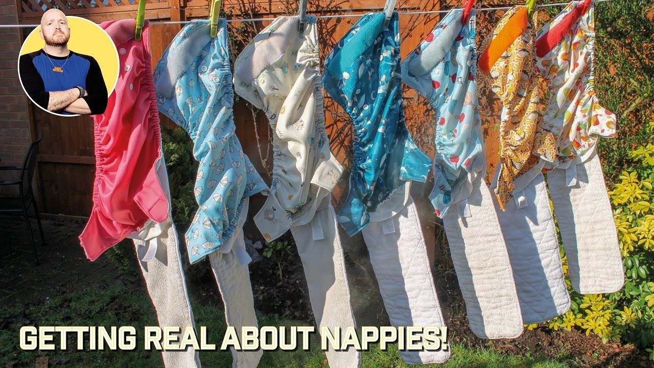 What does a Dad think about reusable nappies? #dadtubes #realnappies #ecoparenting