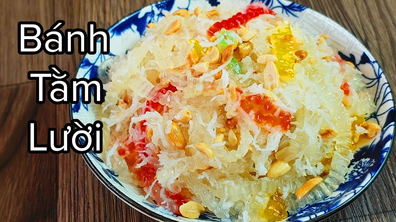 Bánh Tằm Lười_ Cách Làm Bánh Tằm Bột Khoai Ngon Như Bánh Truyền Thống Siêu Nhanh