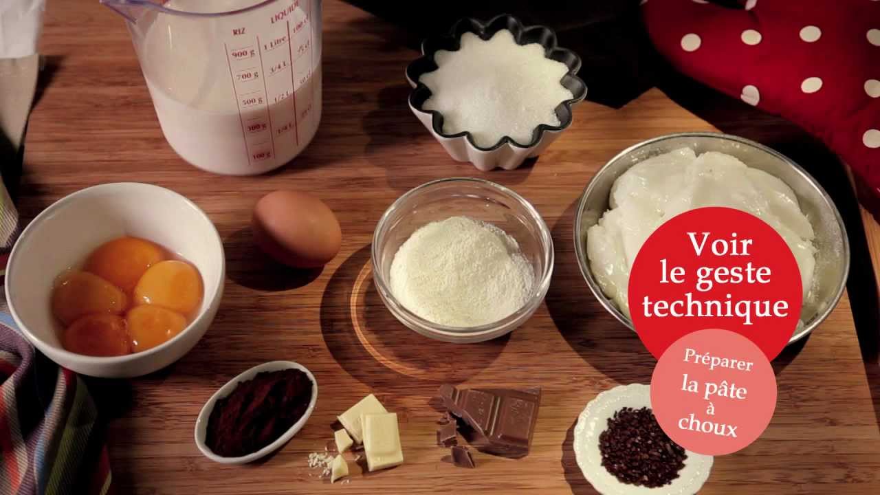 Recette d'éclairs aux trois chocolats avec Milka®