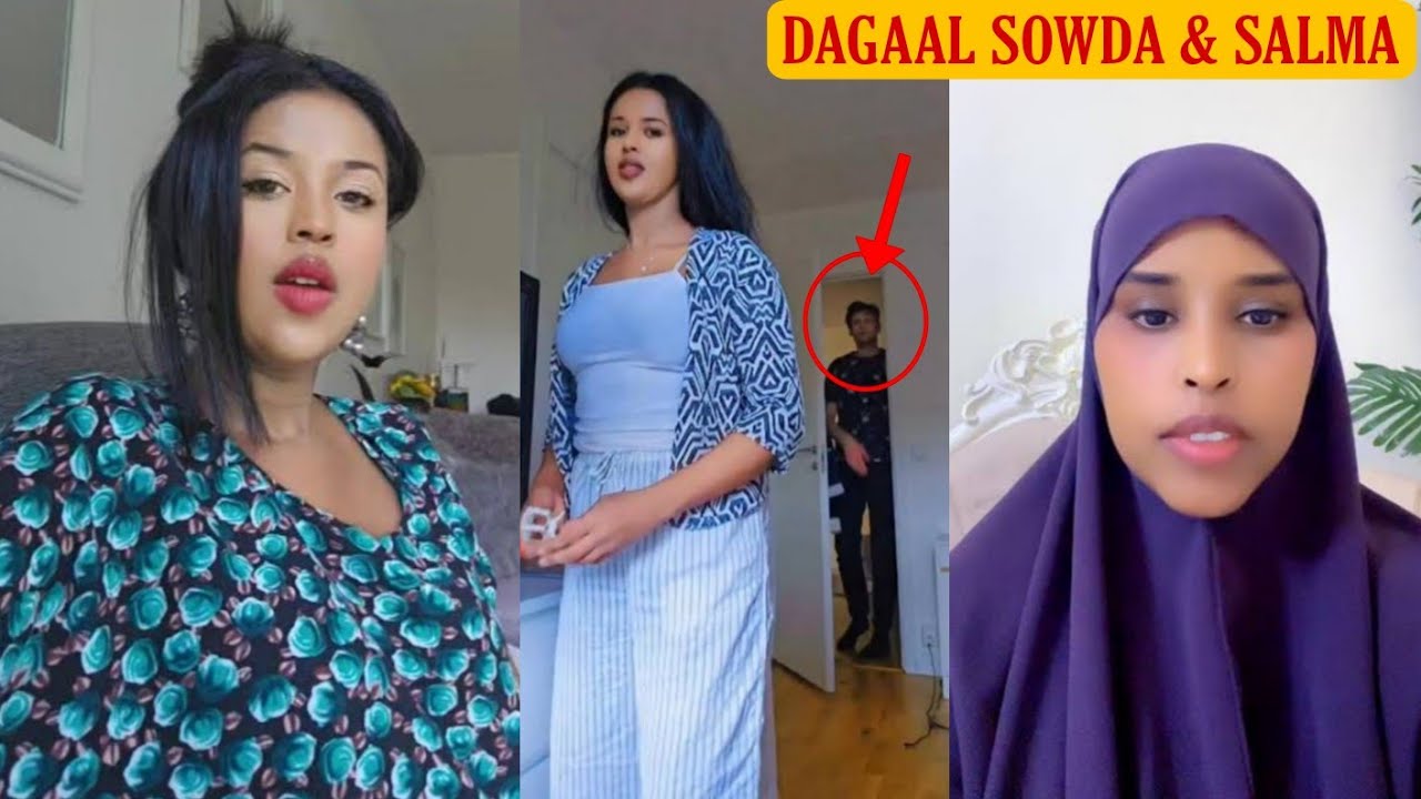DAAWO DAGAAL KADHEX QARXAY SOWDA QALIB IYO SALMA RIYANA ISKU HEYSTAAN MADAXWEYNAHA DUMARLAAN
