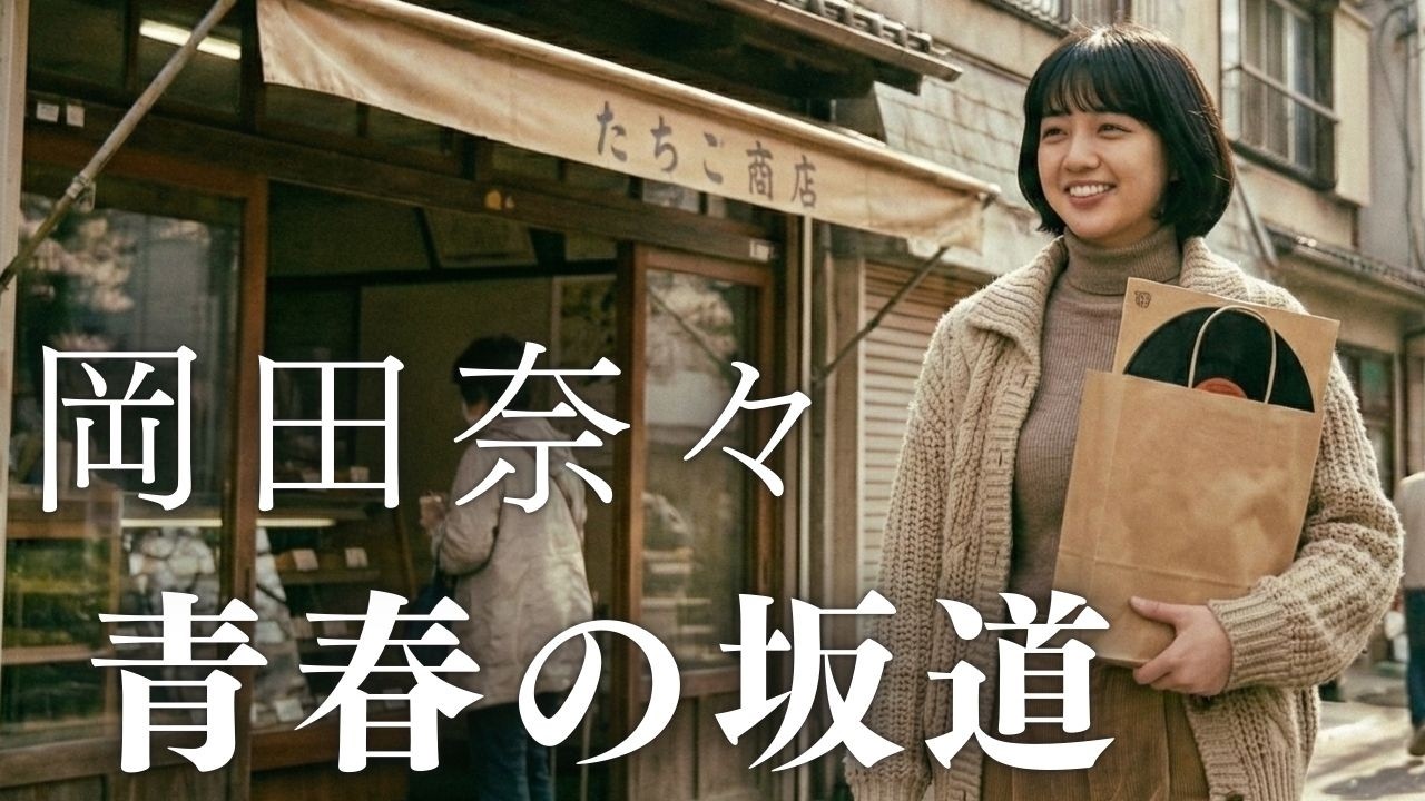 【AI Cover】青春の坂道 (岡田奈々) - City Pop Remix / 1976 Retro Pop Style 歌詞付き