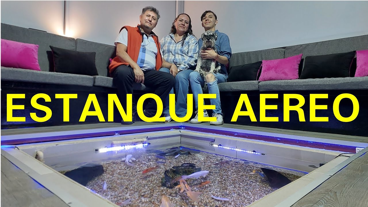 LOS NANO-ACUARIOS DE MAURICIO Y EL UNICO ESTANQUE AEREO DEL MUNDO