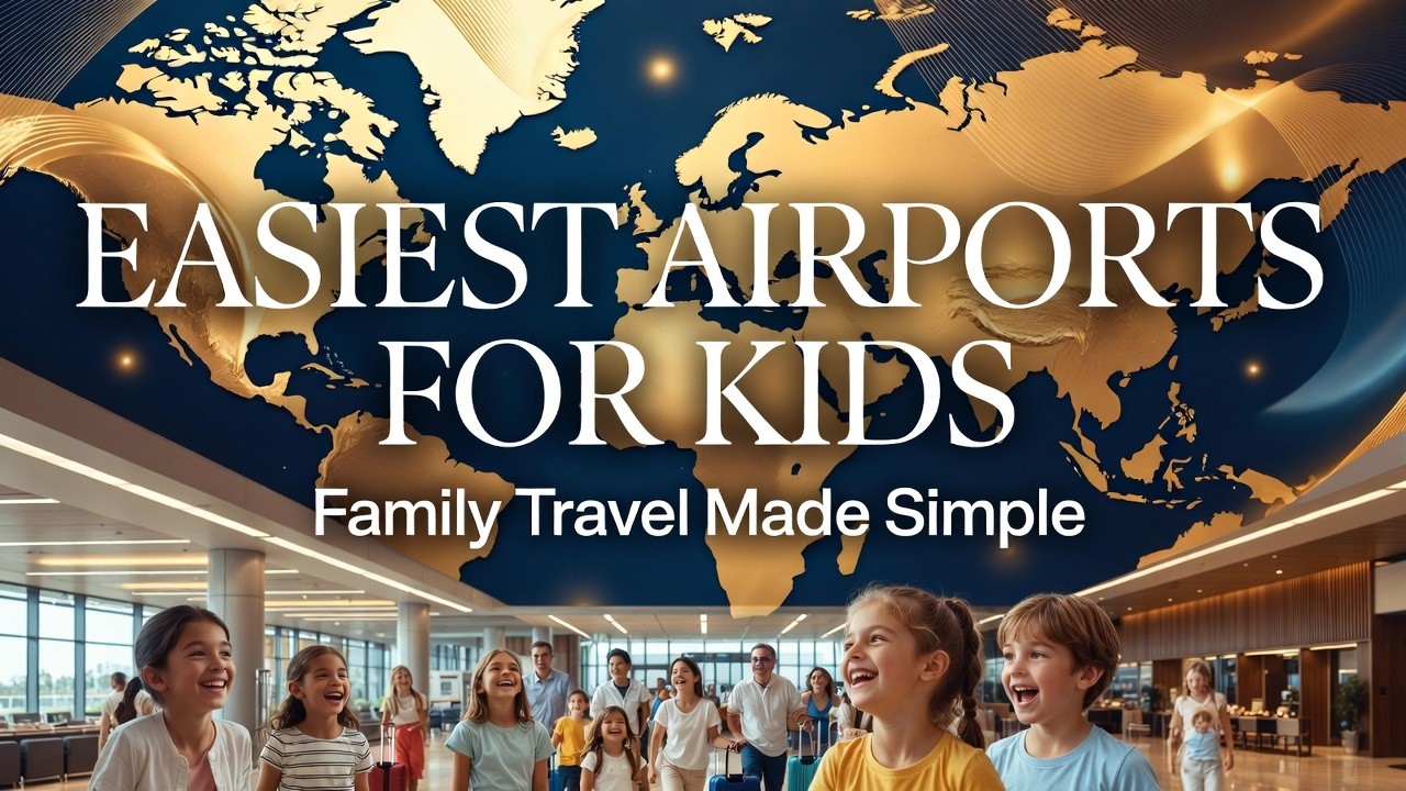 Flying With Kids? These 5 Airports Will Save Your Sanity