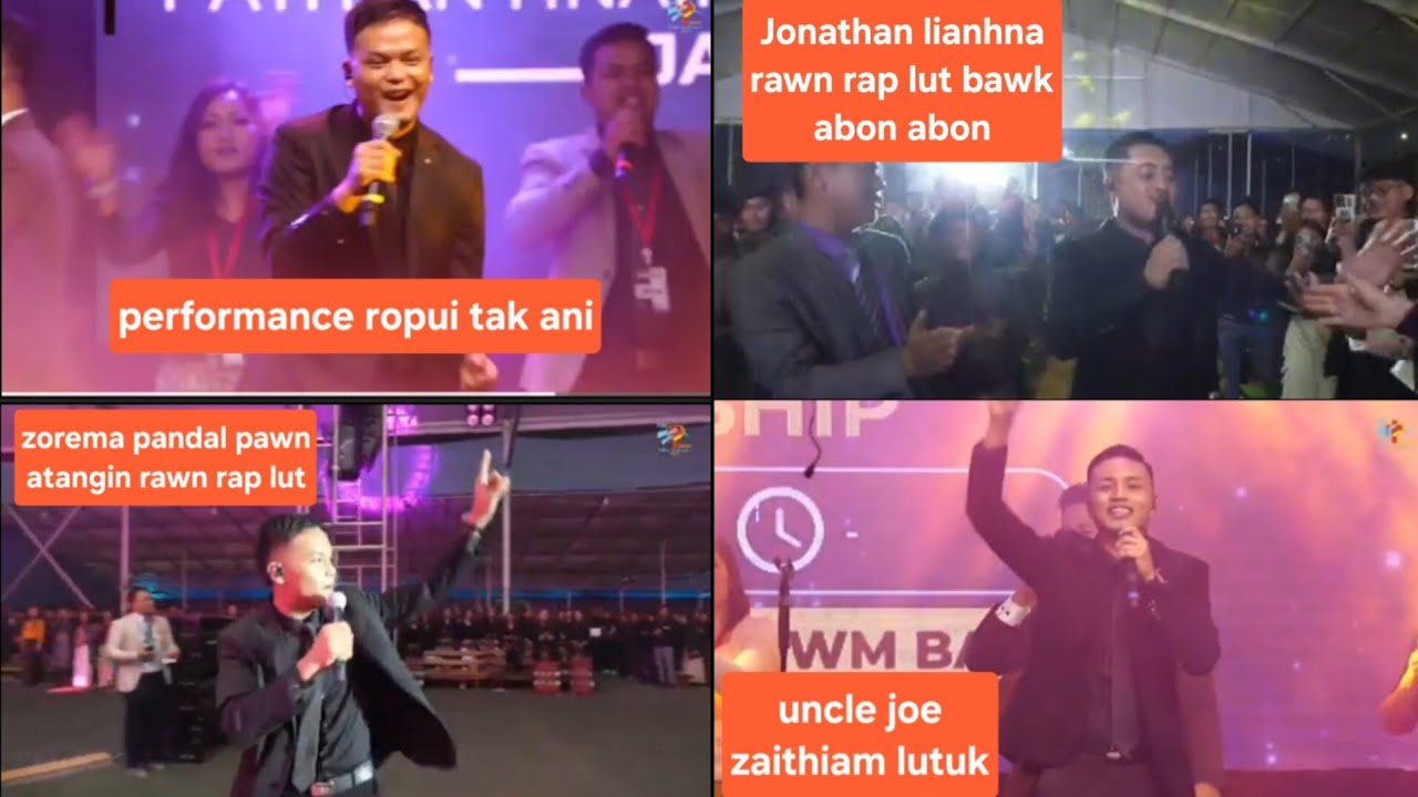 Jonathan Lianhna,Zorema,uncle Joe an che bon,zaithiam,ropui rem rem lutuk.MTKP khawmpui 14/02/2025🙏