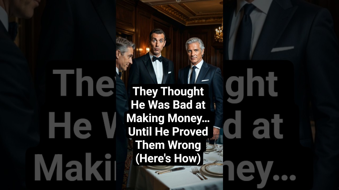 They Thought He Was Bad at Making Money&hellip; Until He Proved Them Wrong (Here's How) #business #money