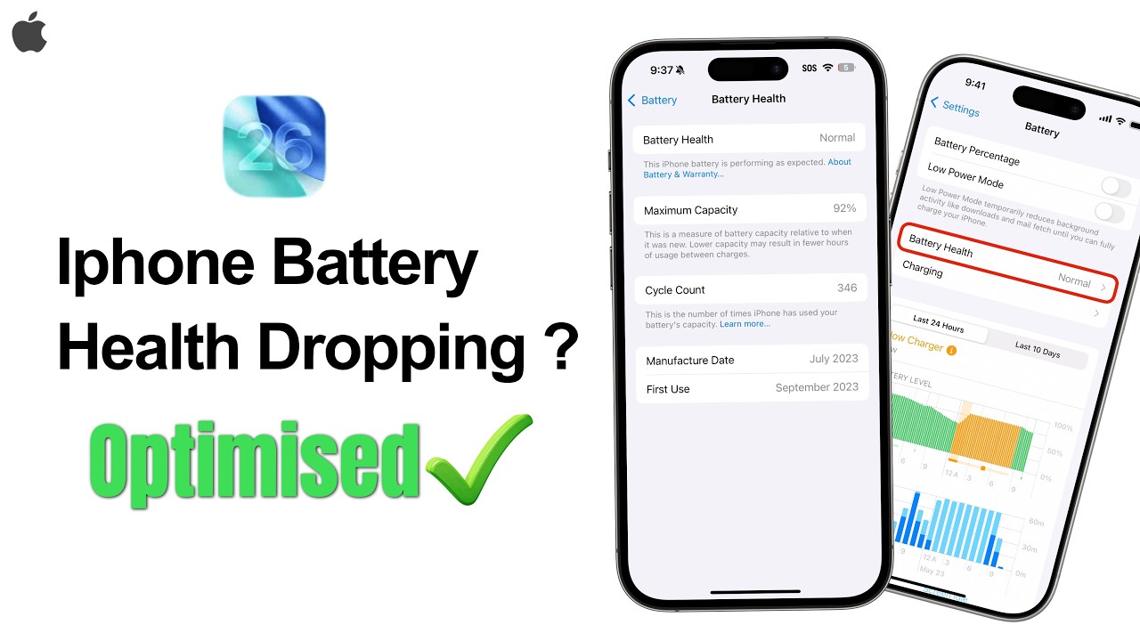 iPhone Battery Health Dropping After iOS 26.3 Update? Fix It Now! (iPhone 13/14/15/16/17)
