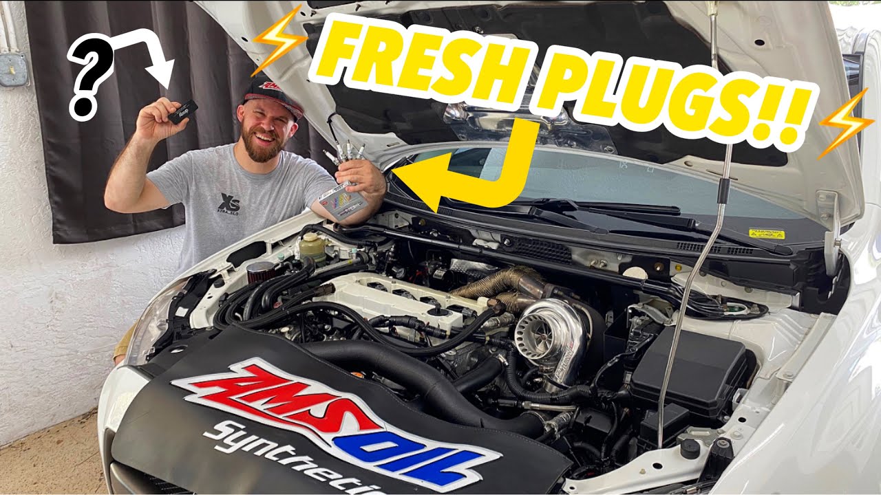 Evo X Spark Plug Install + GPS Coming!!