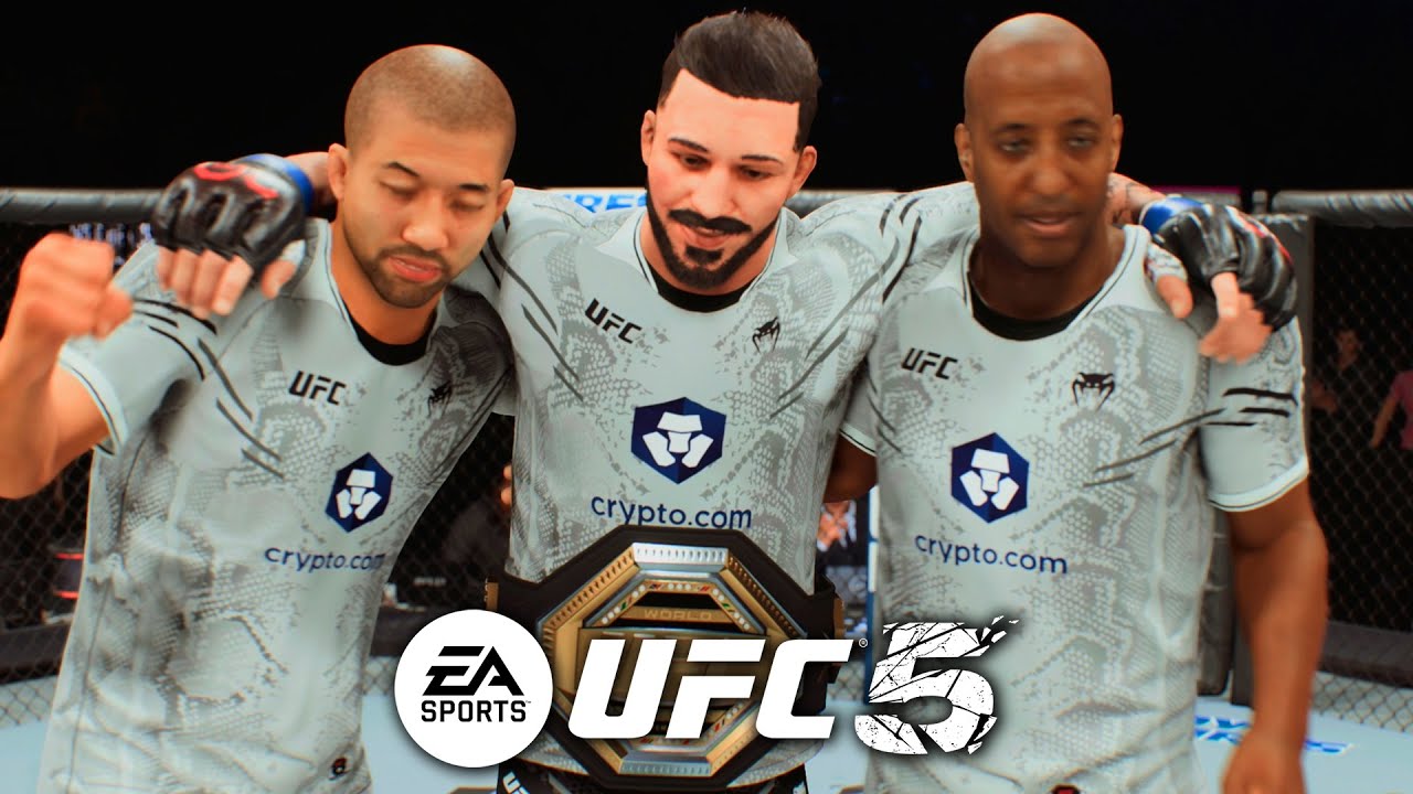 UFC 5 Career Mode - UFC CHAMPION !!!
