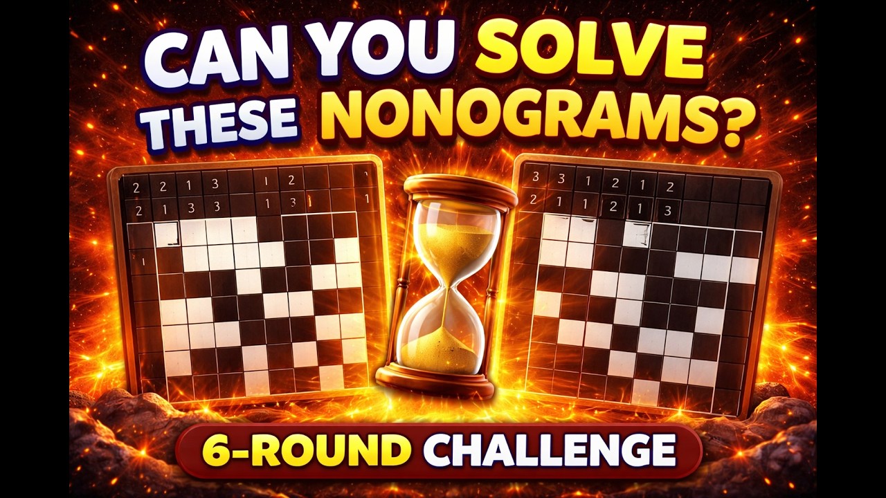 Which Puzzle Wins? | 6-Round Nonogram Challenge (1)