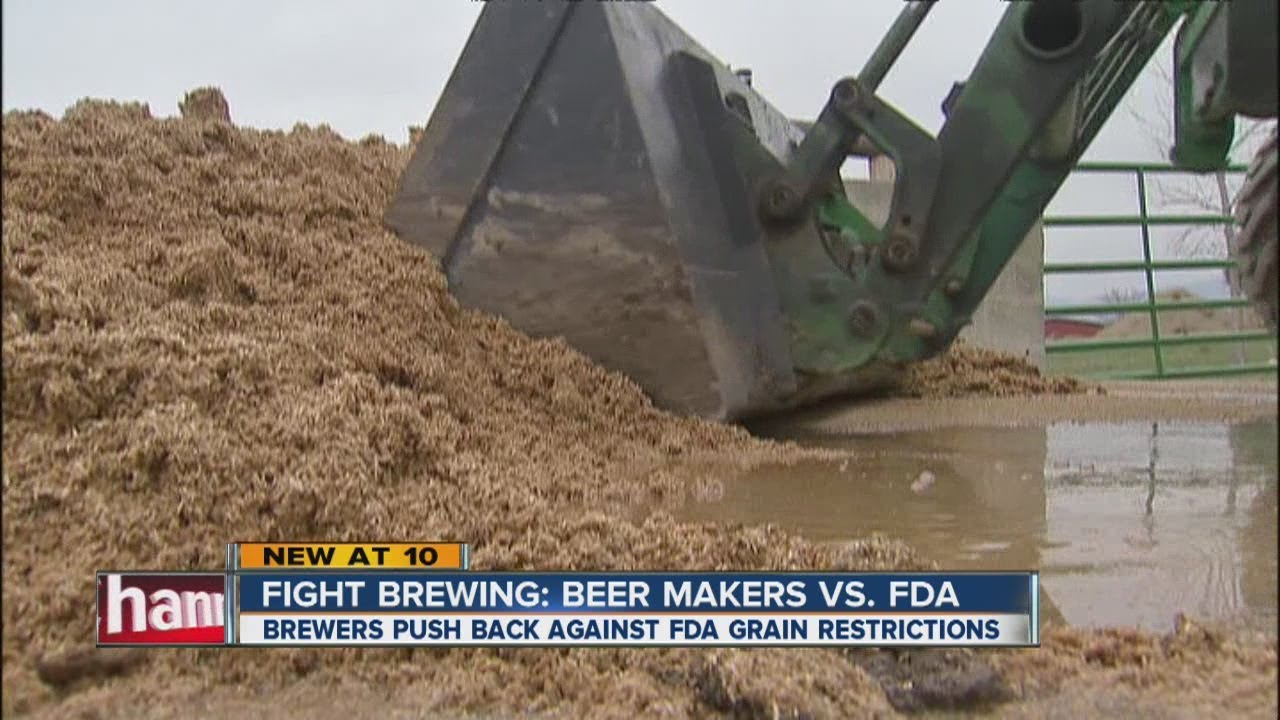 Brewers oppose FDA's new rule on spent grains