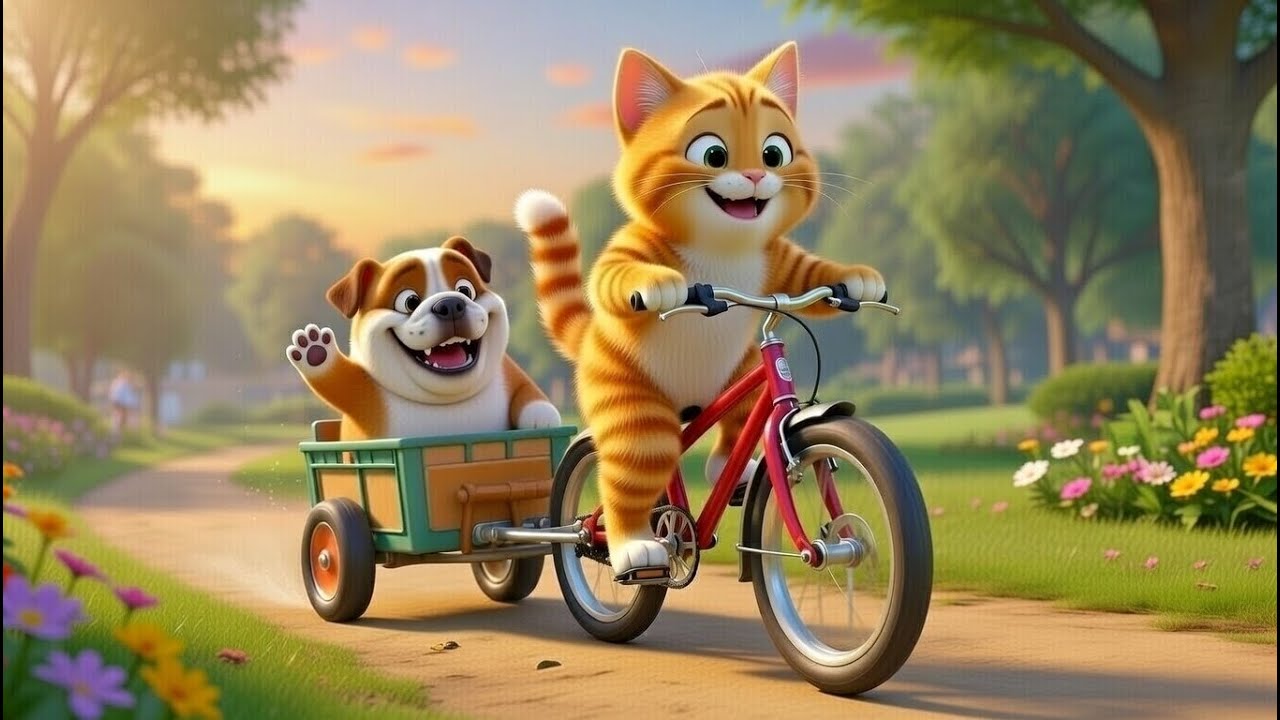 புருனோவின் நான்கு சக்கர கனவு 🚗🐶 | மகிழ்ச்சியான தமிழ் குழந்தைகள் பாடல் | 3D Animation