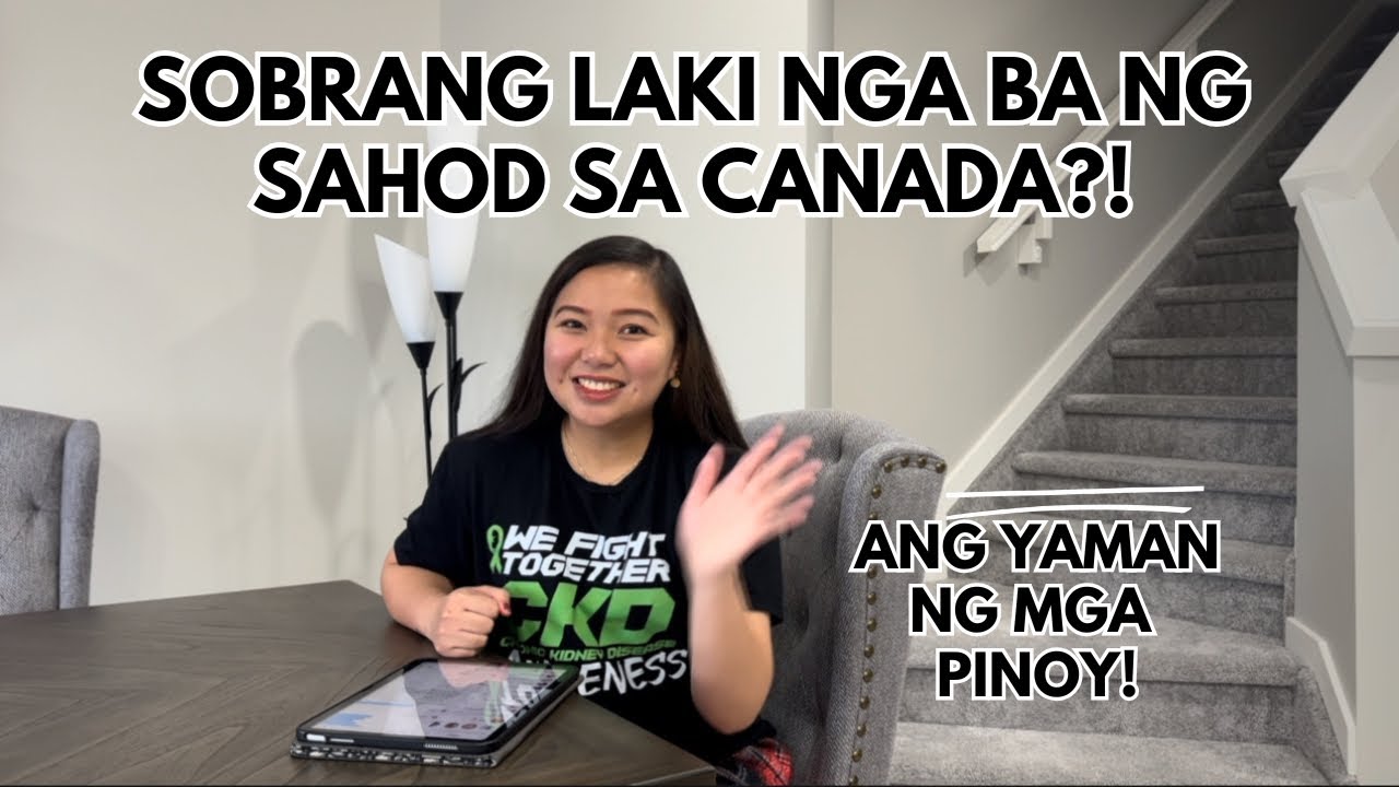 MATAAS BA ANG SALARY SA CANADA? | EDMONTON ALBERTA CANADA | PINOY IN CANADA