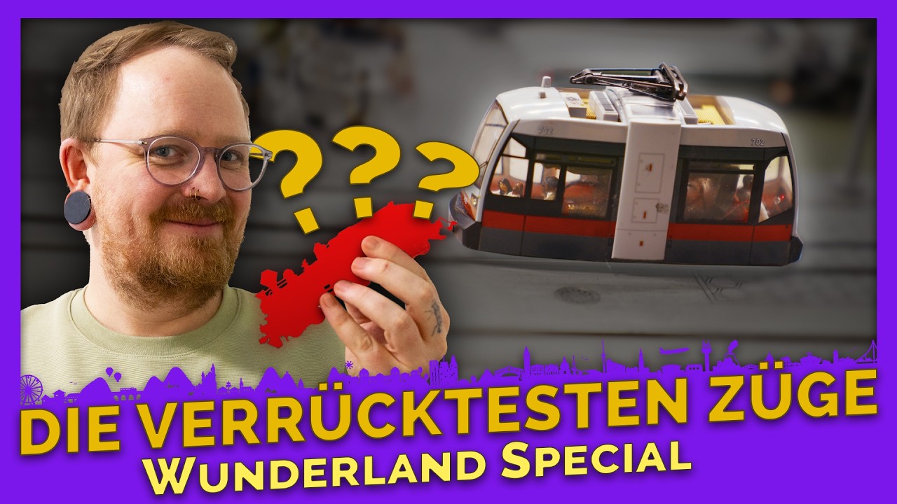 Top 10 schräge Züge: Die ulkigsten Modelle auf der Anlage | Wunderland Special | Miniatur Wunderland