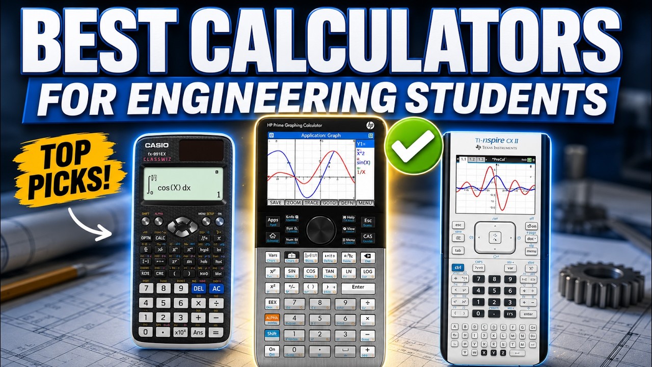 Best Calculators for Engineering Students 2026 | Scientific, Graphing & CAS Picks