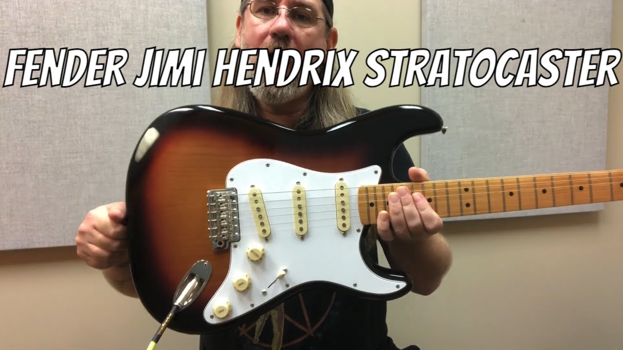 Fender Jimi Hendrix Stratocaster 3TS Demo