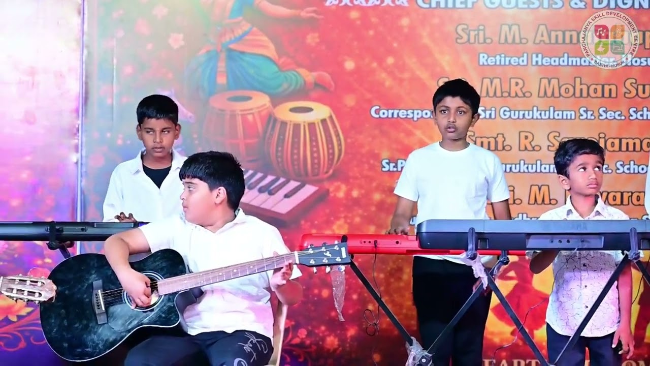 Annual Day 2026 Keybord & Drums Display
