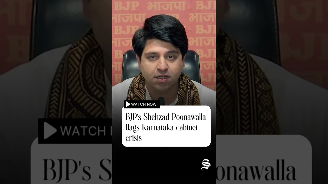 Crack emerges in Karnataka Cabinet after Ramalinga Reddy resigns: Shehzad Poonawalla