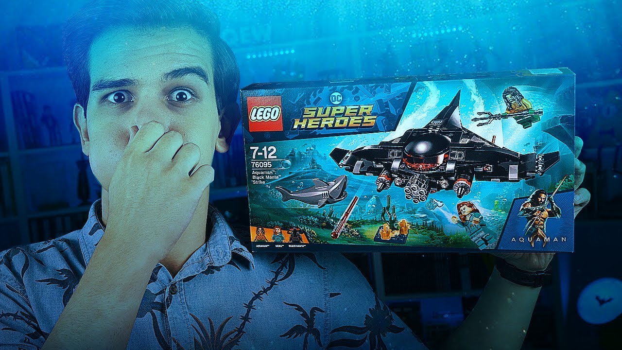 LEGO Аквамен - АТАКА ЧЁРНОЙ МАНТЫ (76095)
