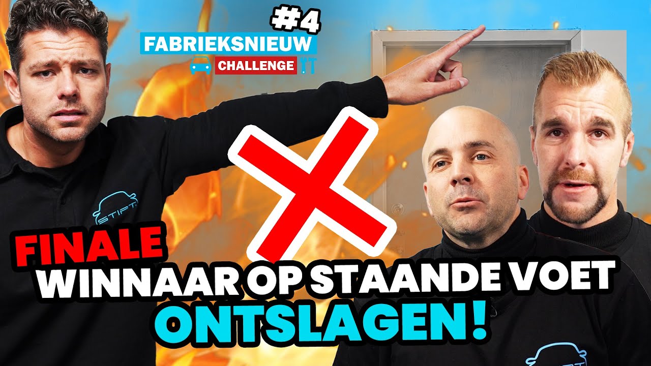 Winnaar op staande voet ontslagen!!