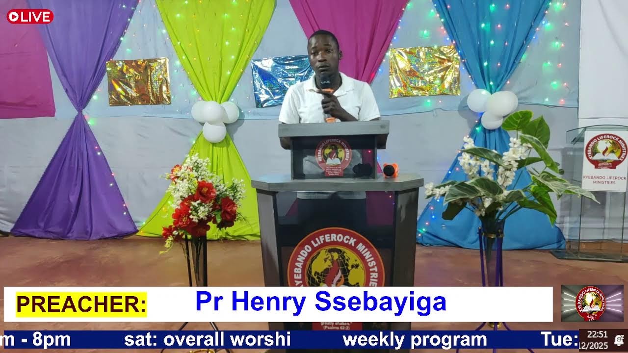 31st Service live at Kyebando Liferock Church | Pr Henry Ssebayiga