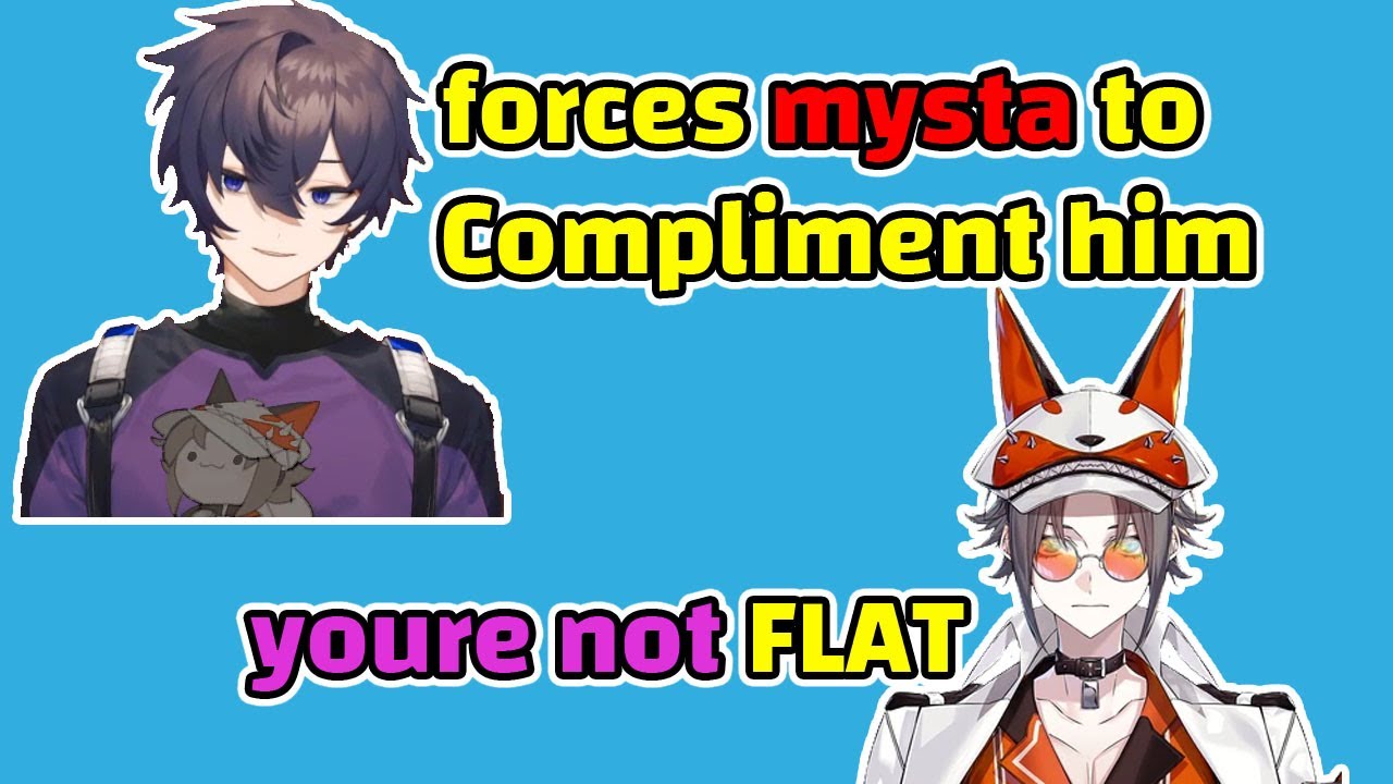 Shoto freaks out after Mysta Called him FLAT