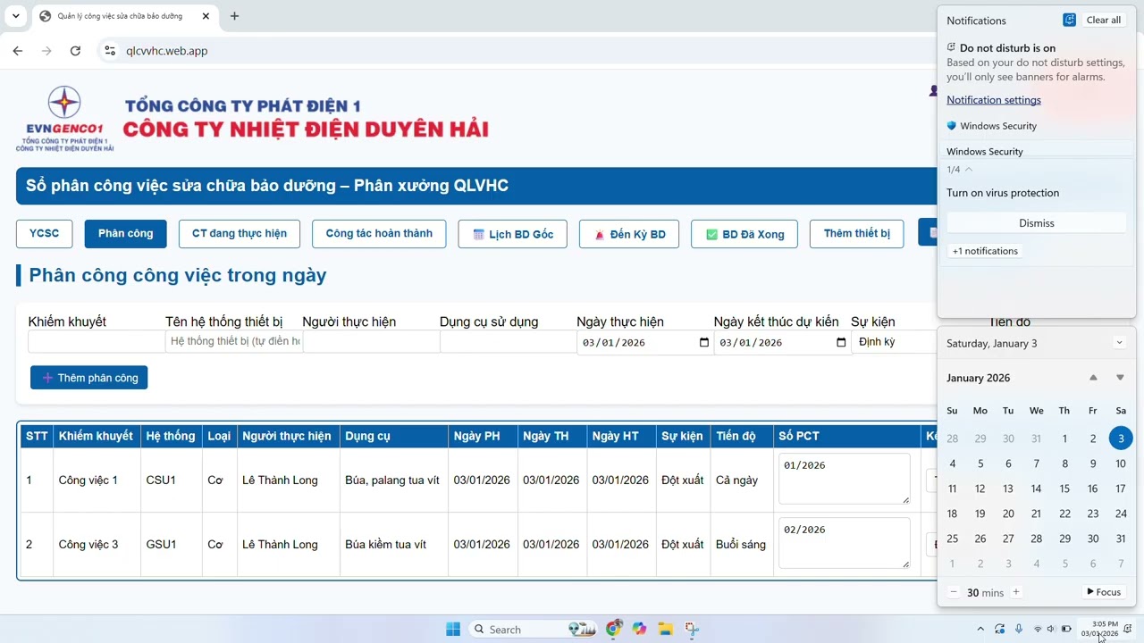 Hướng dẫn sử dụng phần mềm phân công tổ VHSC QLVHC