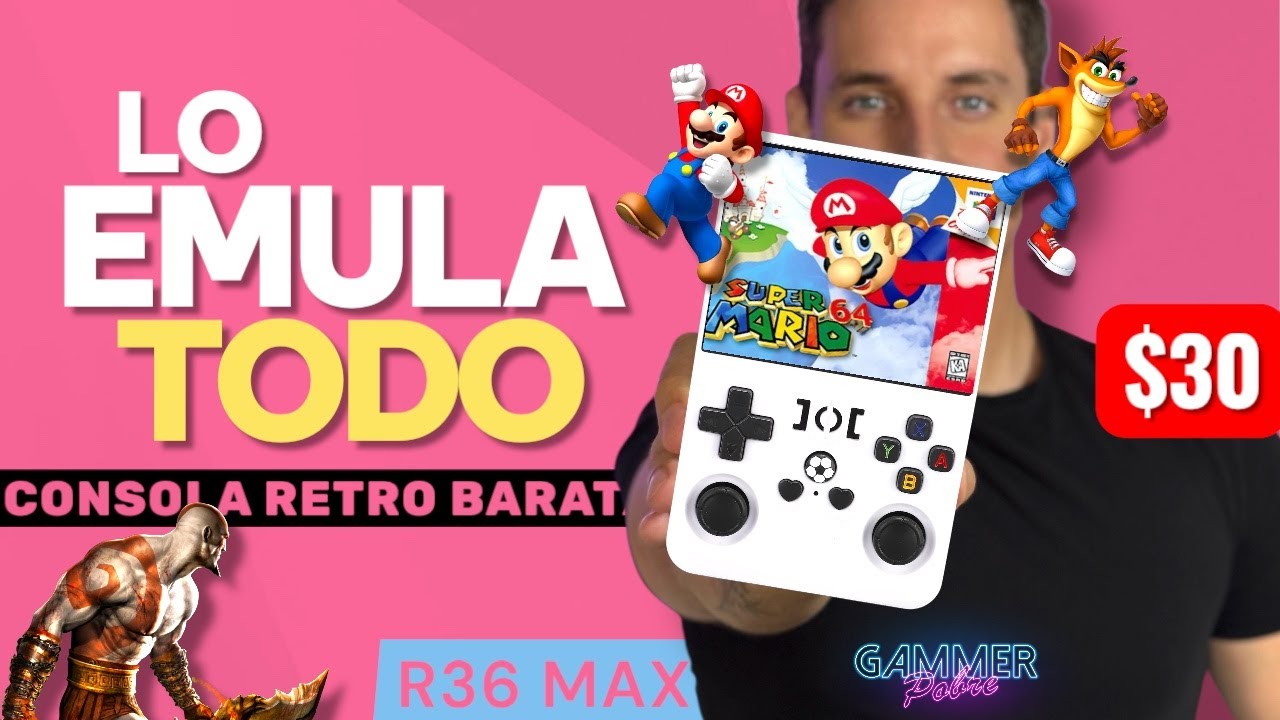 🚀🔥R36MAX ¿Vale la pena esta consola retro barata?/ REVIEW EN ESPAÑOL