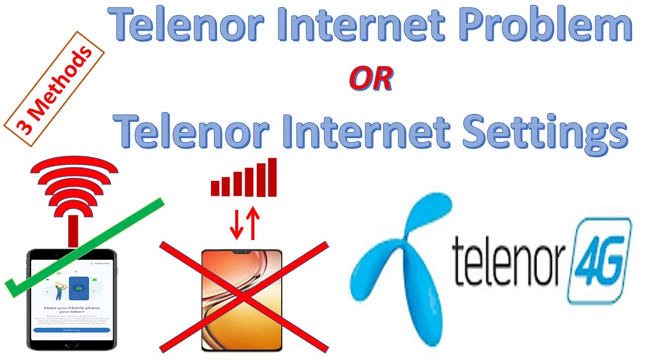 Telenor Internet Problem Or Telenor Internet Settings