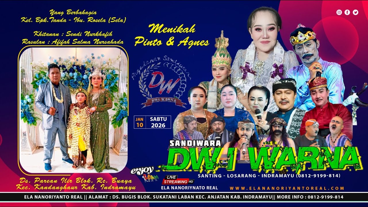LIVE SIANG | YANG PERKASA SANDIWARA DWI WARNA | PAREAN ILIR - KANDANGHAUR | SABTU 10 JAN 2026