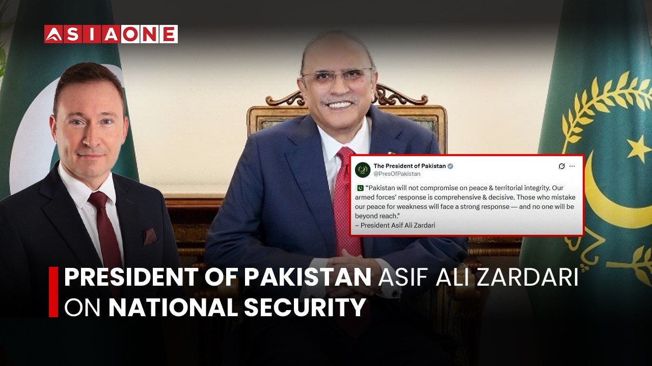 President of Pakistan asif ali zardari on National Security | Pak Afghan Clash | Asia One News