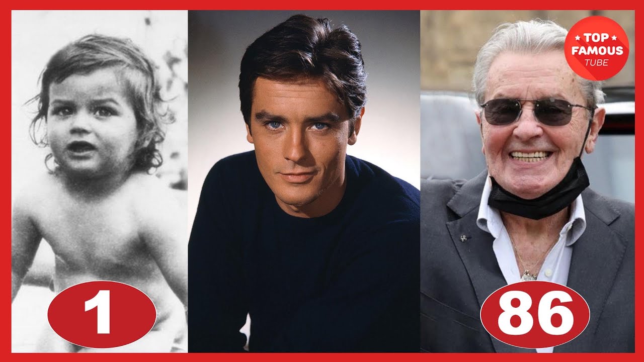 Alain Delon Transformation ⭐ The Most Desirable Men in The World